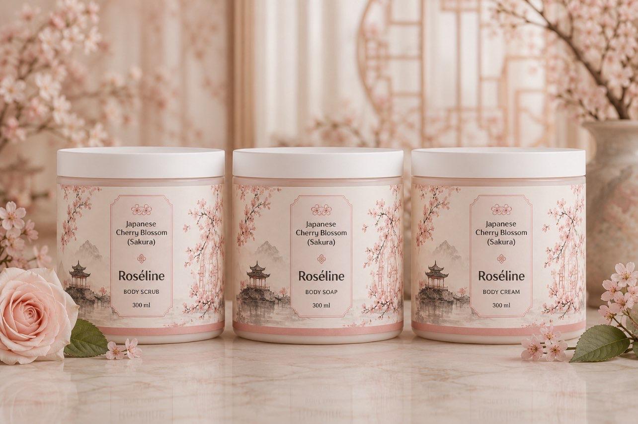 مجموعة Japanese cherry blossom 🌸
